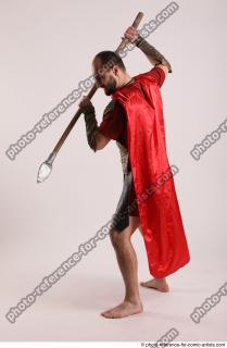 MARCUS STANDING POSE WITH SPEAR